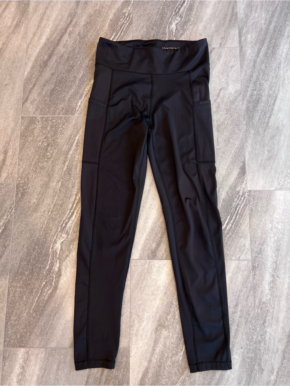 Aeropostale Black Leggings Ladies Size Medium